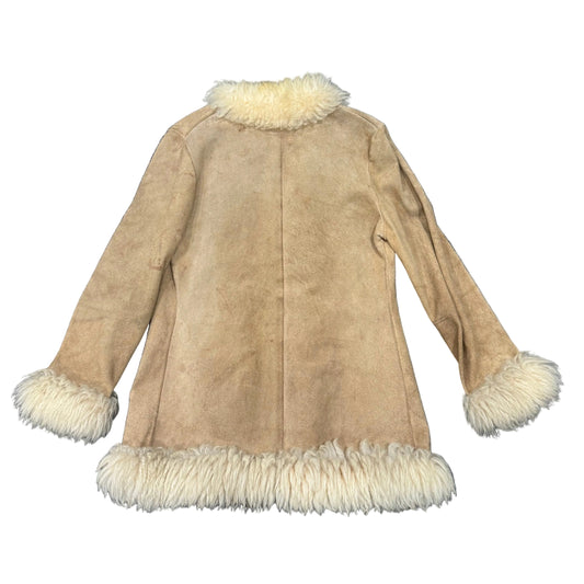 Leather Coat - Size XS