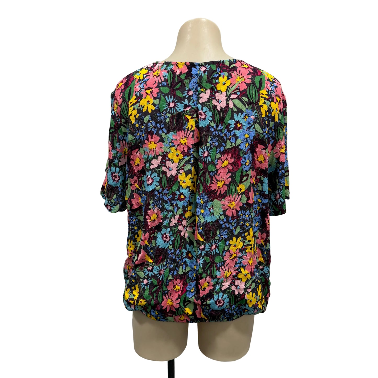 Colourful Floral Tee - Size 10