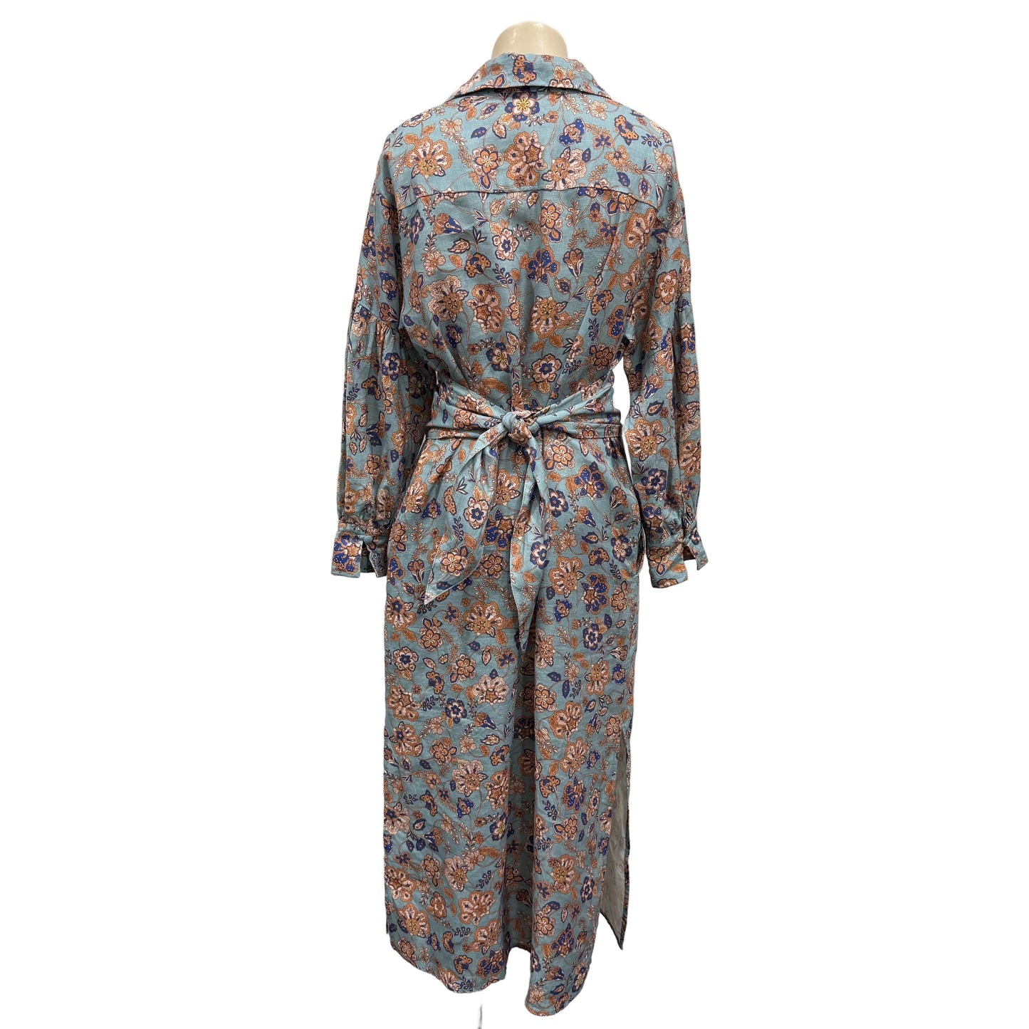 Linen Maxi Dress - Size 8