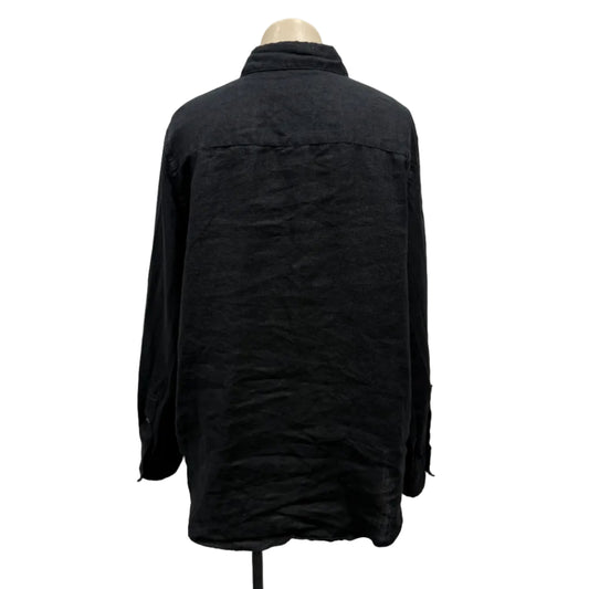 100% Linen Blouse - Size 8