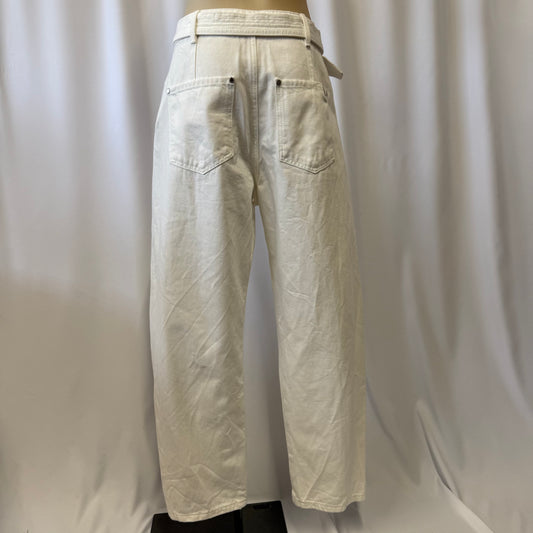 White Barrel Leg Jeans - Size 27