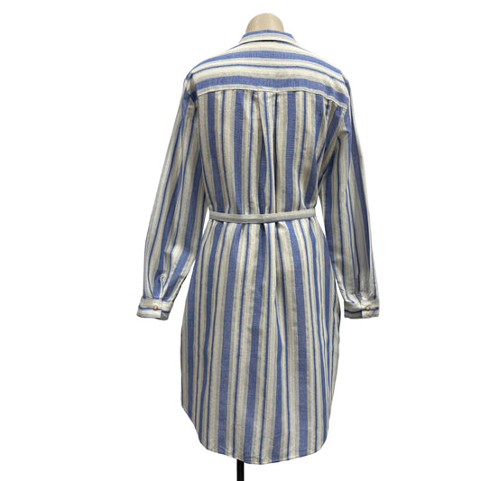 Stripe Cotton Dress - Size 14