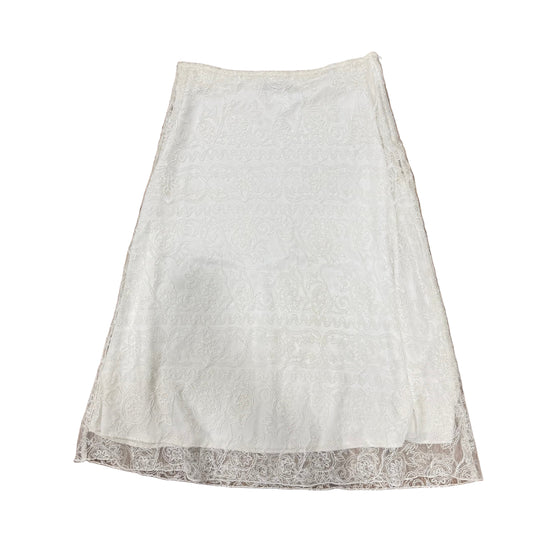 Patterned Mesh Skirt - Size 30