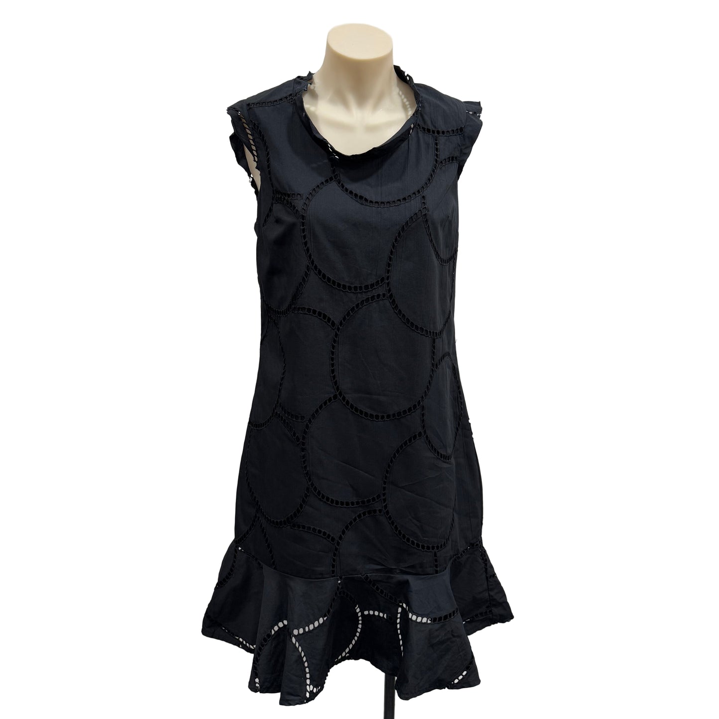 Black Cotton Dress - Size 10