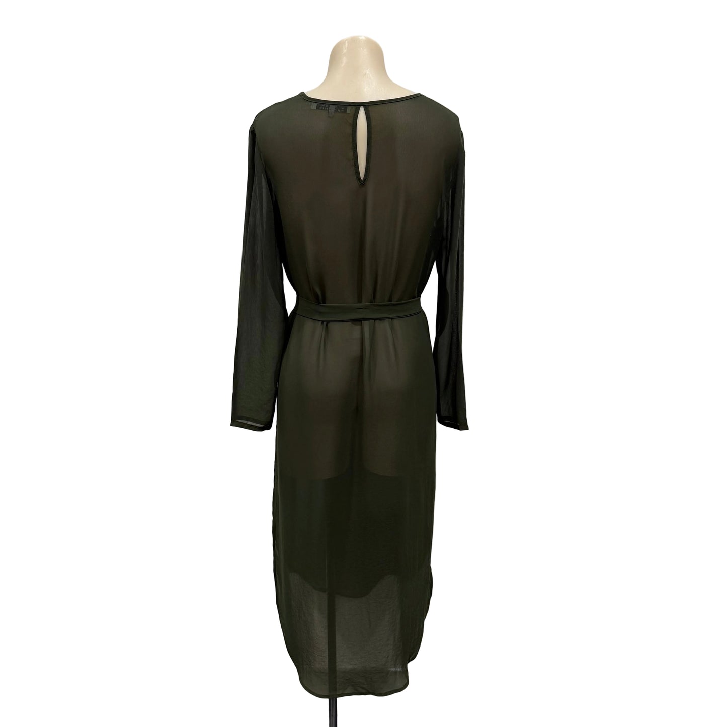 Sheer Green Dress - Size XS