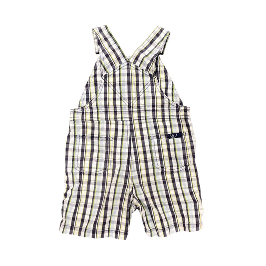 Gingham Overalls - Size 0