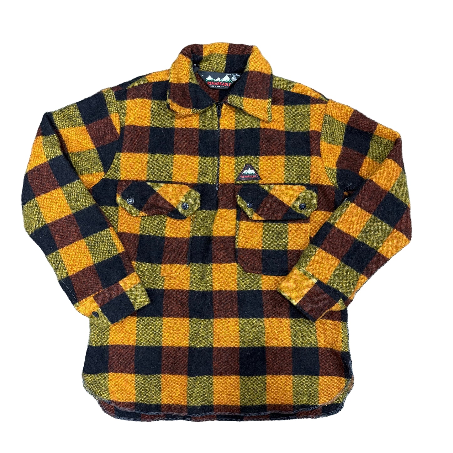 Wool 1/4 Zip - Size S