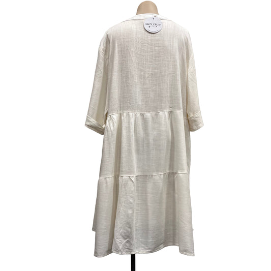 NEW Cream Dress - Size 16