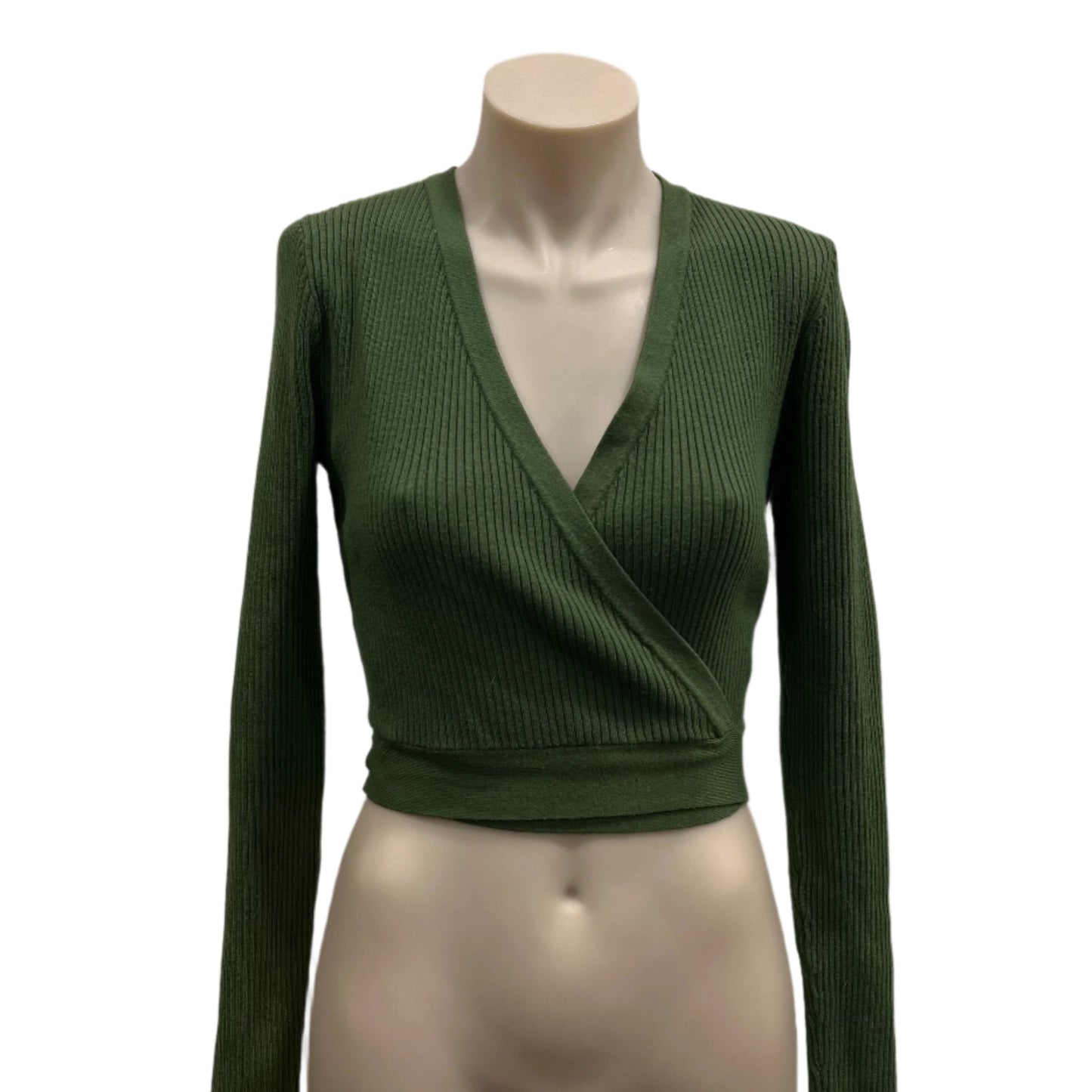 Knit Wrap Top - Size 8