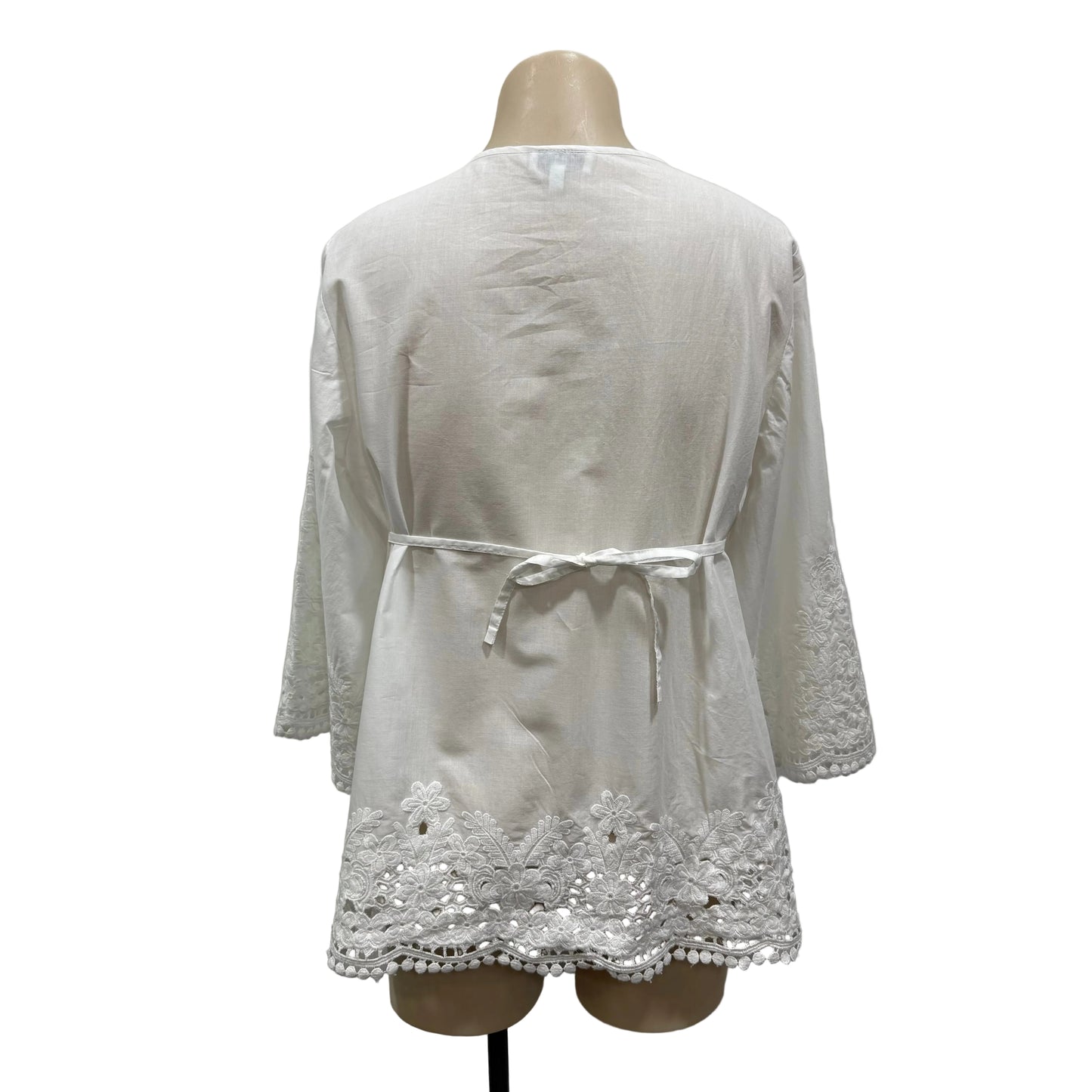 White Floaty Blouse - Size 12