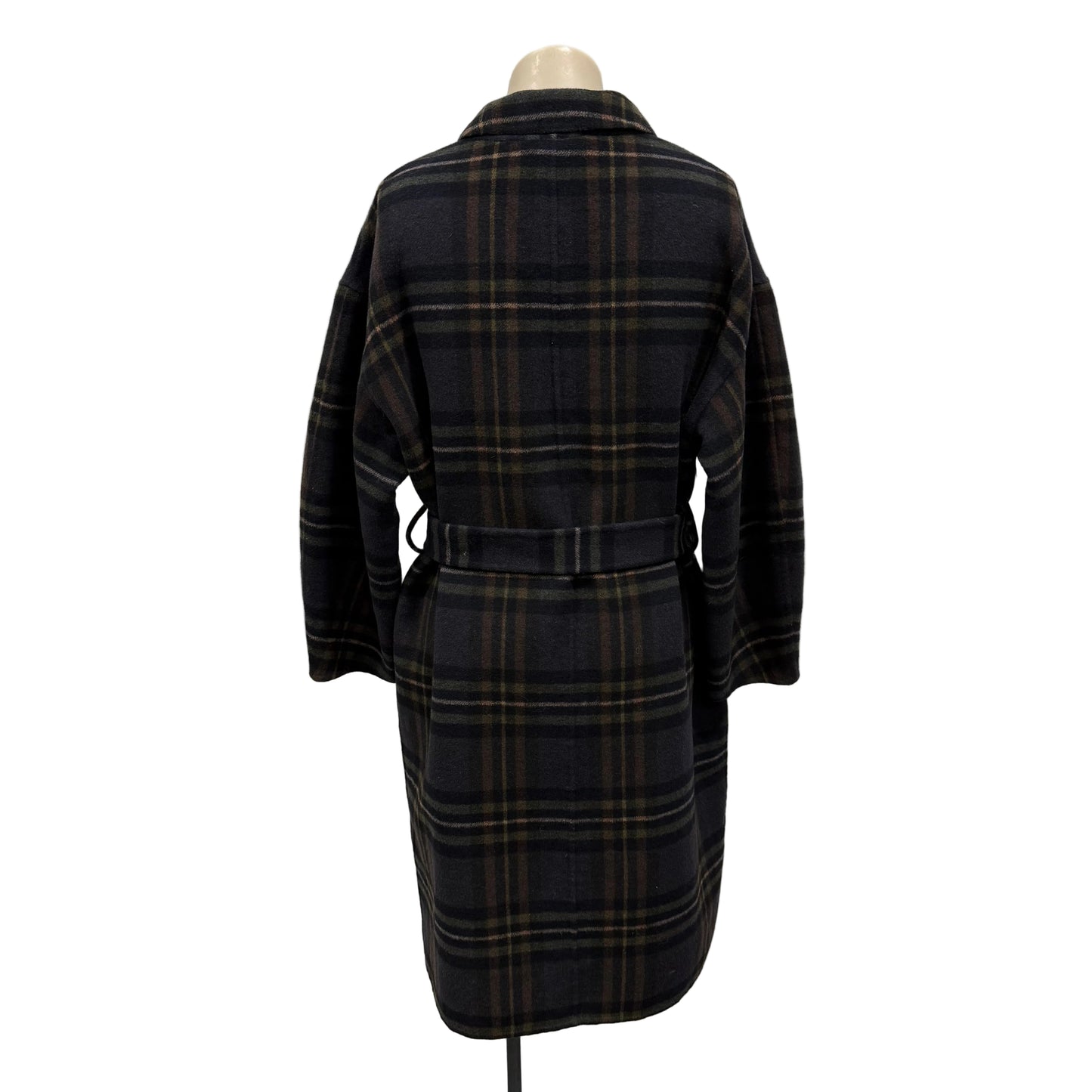 Plaid Coat - Size M