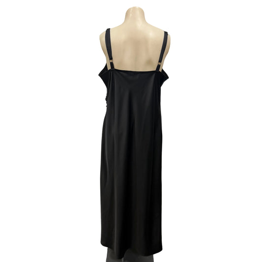 Black Shiny Dress - Size 18