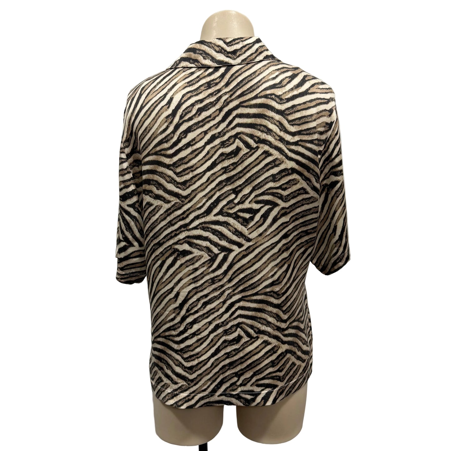 Animal Print Blouse - Size 6