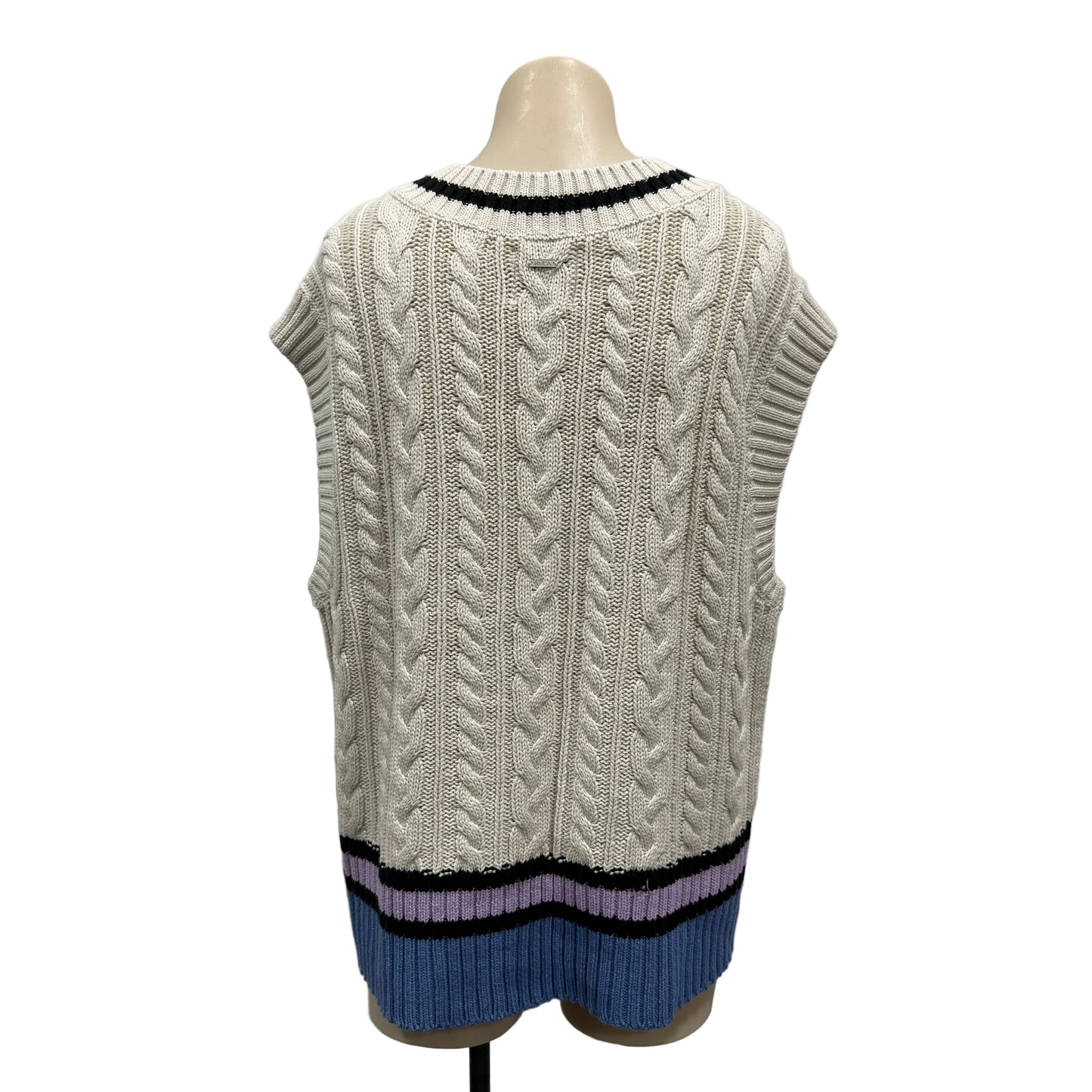 Cable Knit Vest - Size M