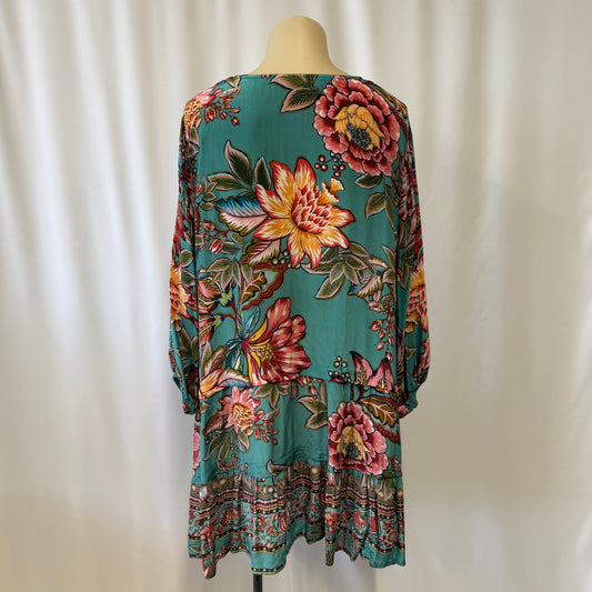 Patterned Blouse - Size 16