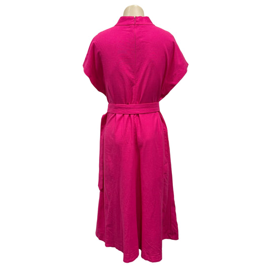 Pink Tie Dress - Size 12