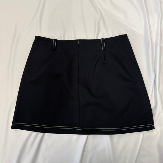 Navy Mini Skirt - Size 32