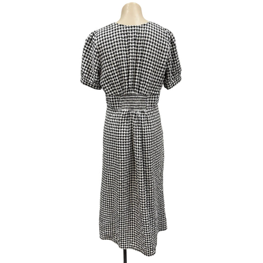 Gingham Midi Dress - Size 12