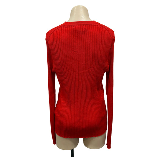 Ribbed Merino Top - Size L