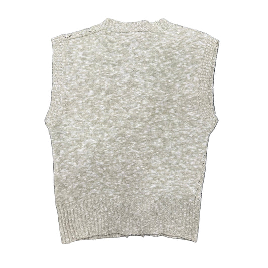 Green Knitted Waistcoat- Size 10