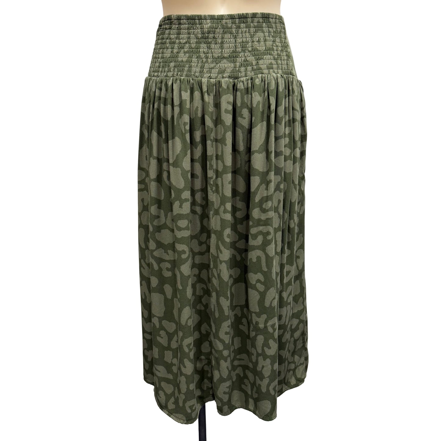 Green Midi Skirt - Size 14