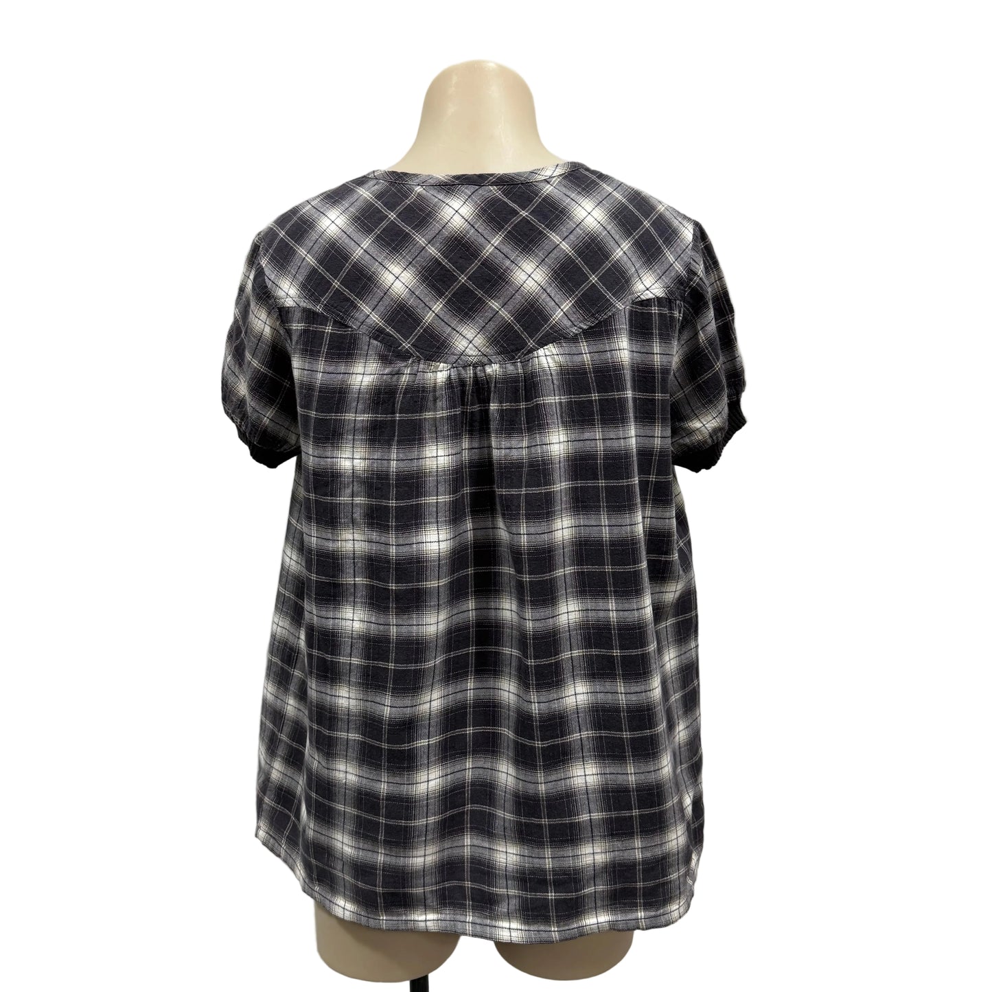 Yellow Buttoned Blouse - Size M