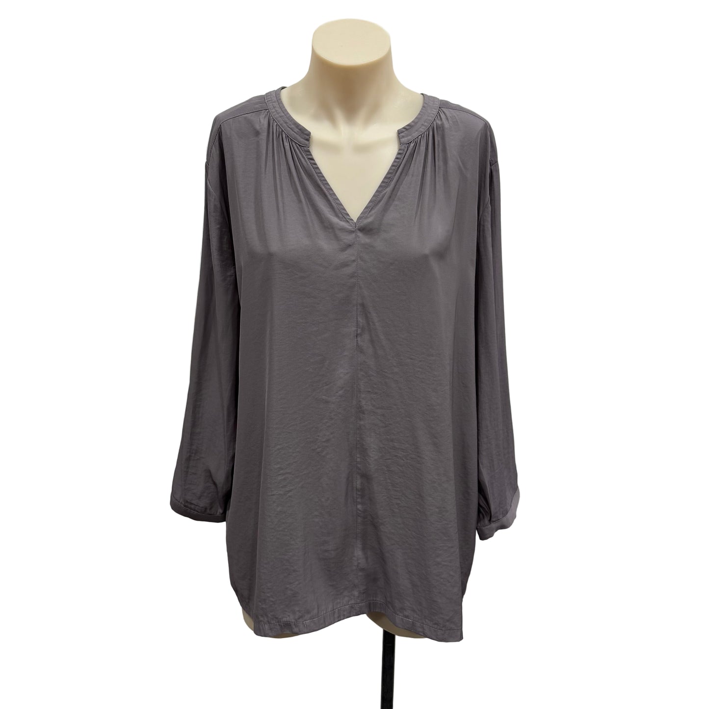 Grey Blouse - Size 14