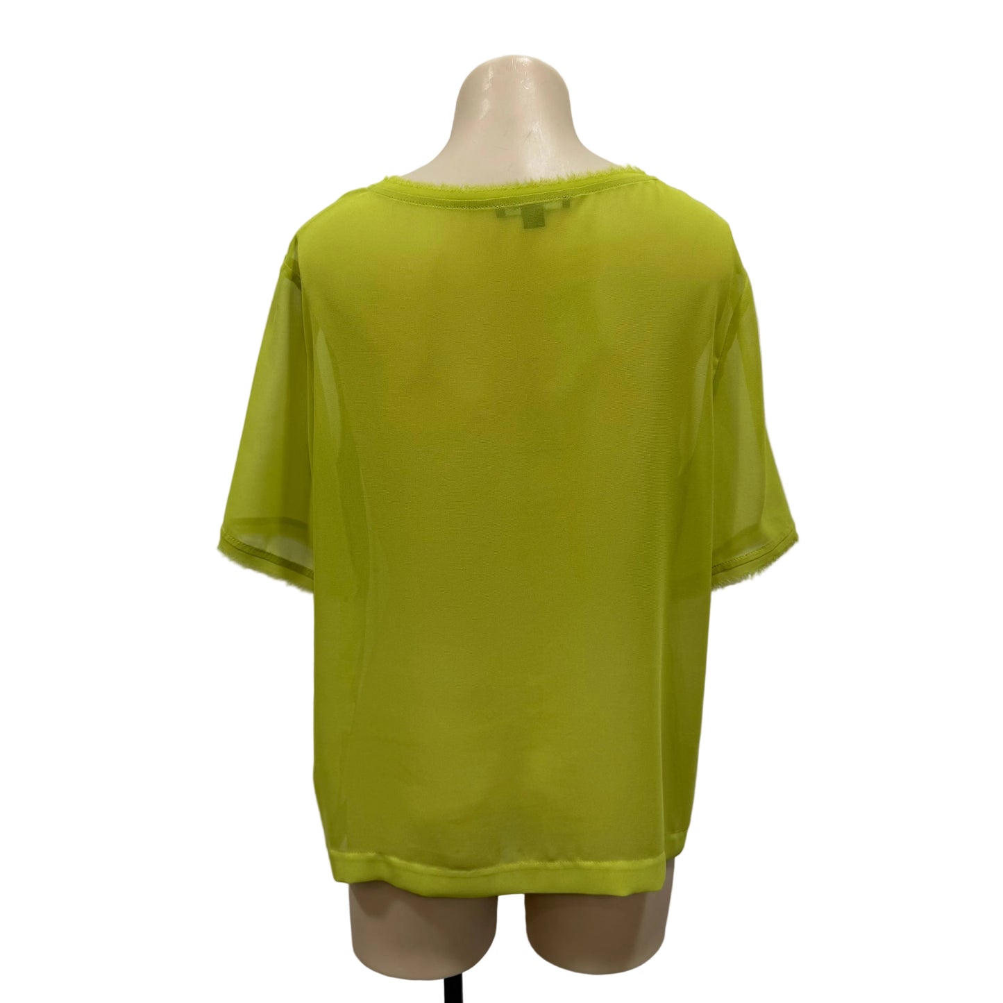 Sheer Green Tee - Size 8