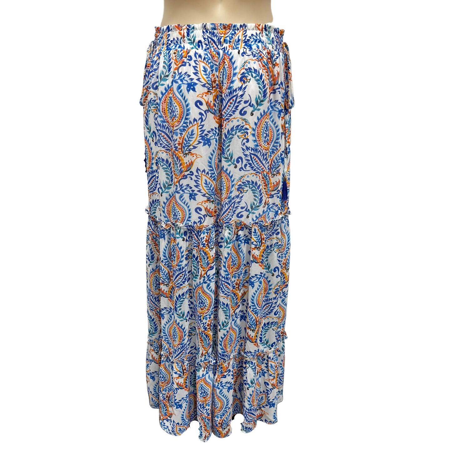 Paisley Maxi Skirt - Size 14