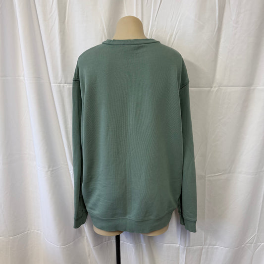 Teal Crewneck- Size L