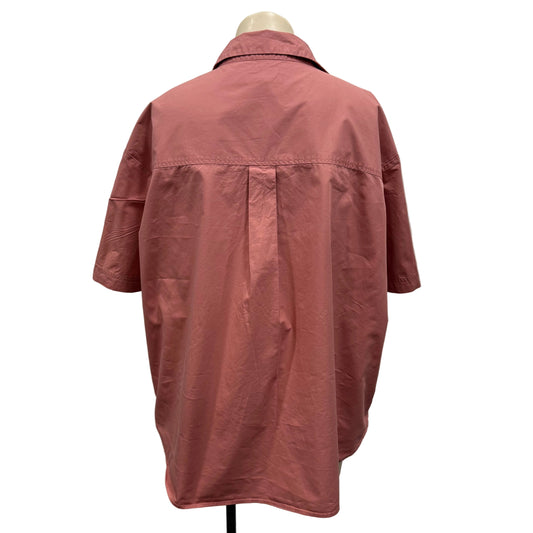 Pink Cotton Shirt - Size 14