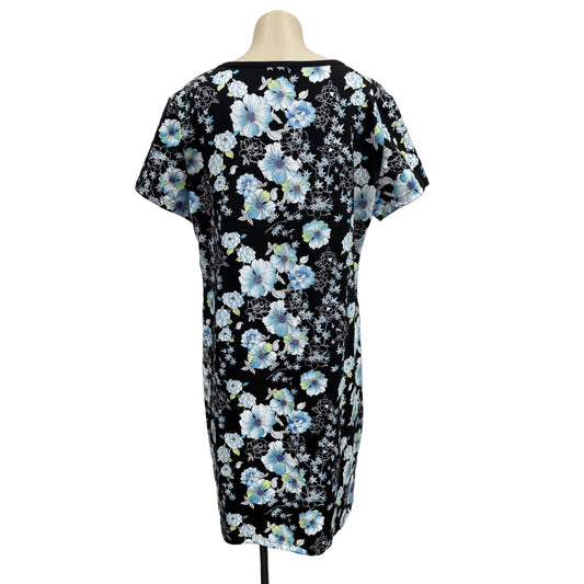 Floral T-Shirt Dress - Size L