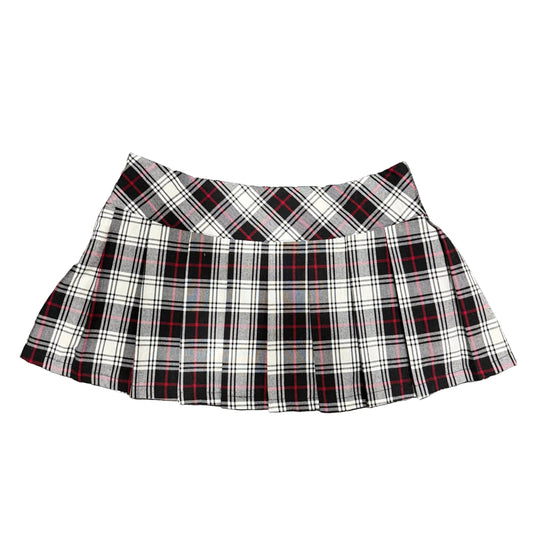Plaid Mini Skirt - Size 10