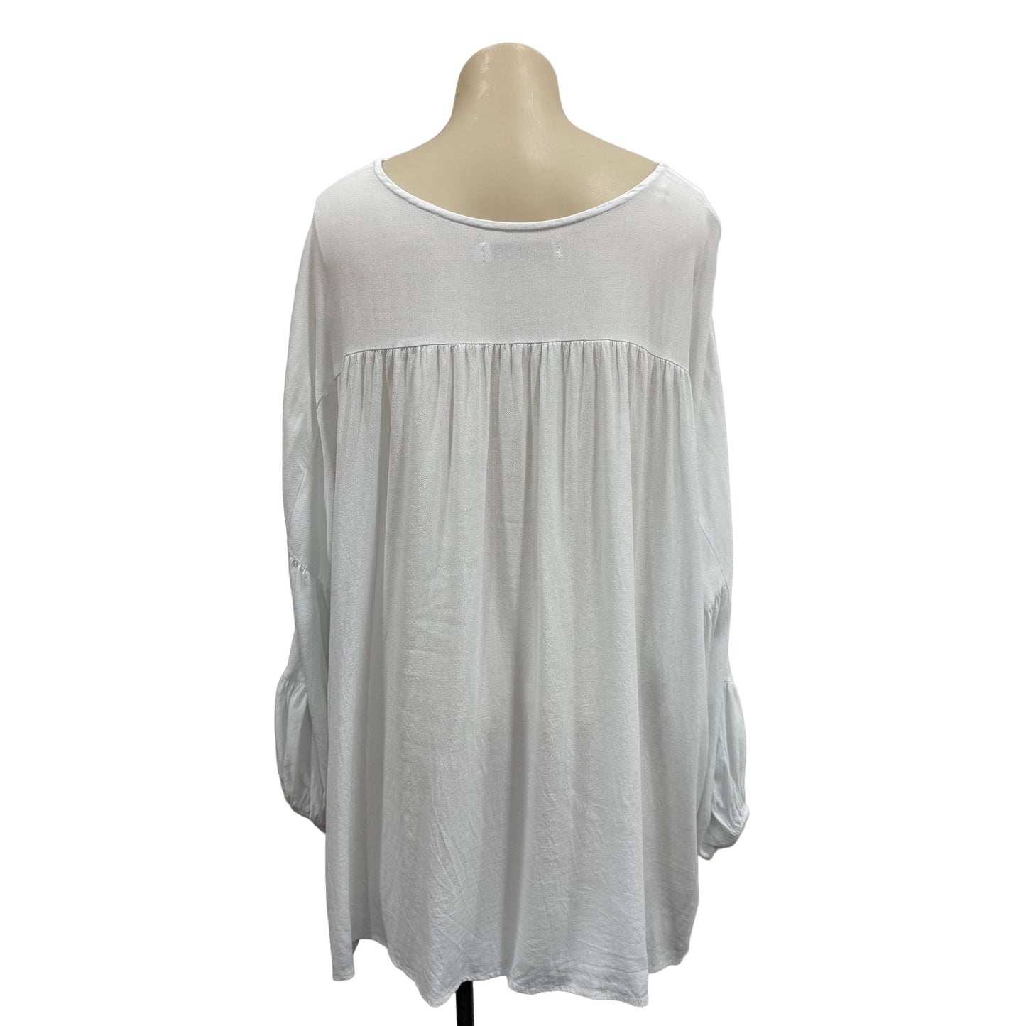 White Floaty Top - Size L