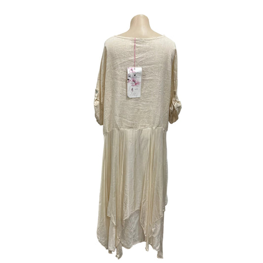 NEW Cream Dress - Size 14