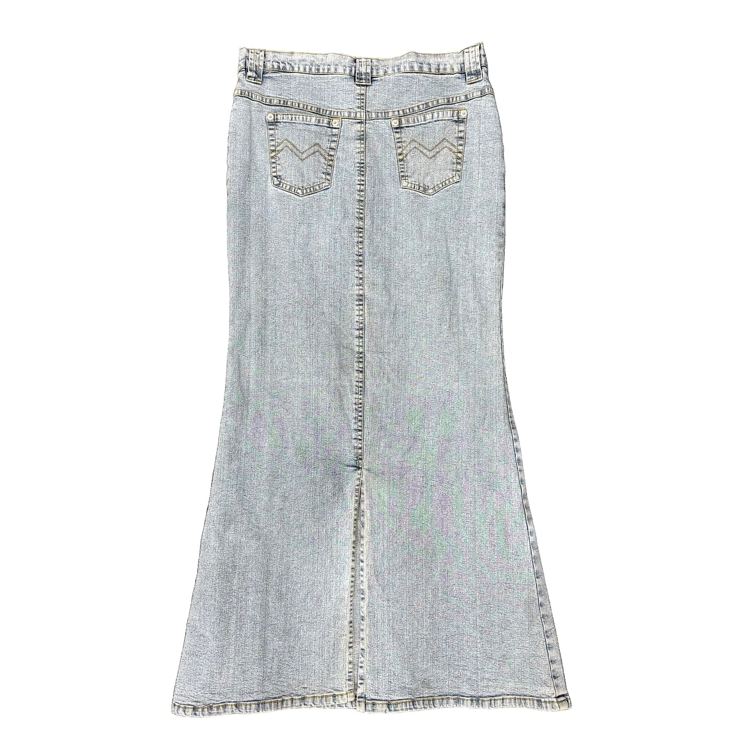 Denim Maxi Skirt - Size 31