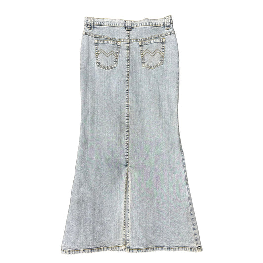 Denim Maxi Skirt - Size 31