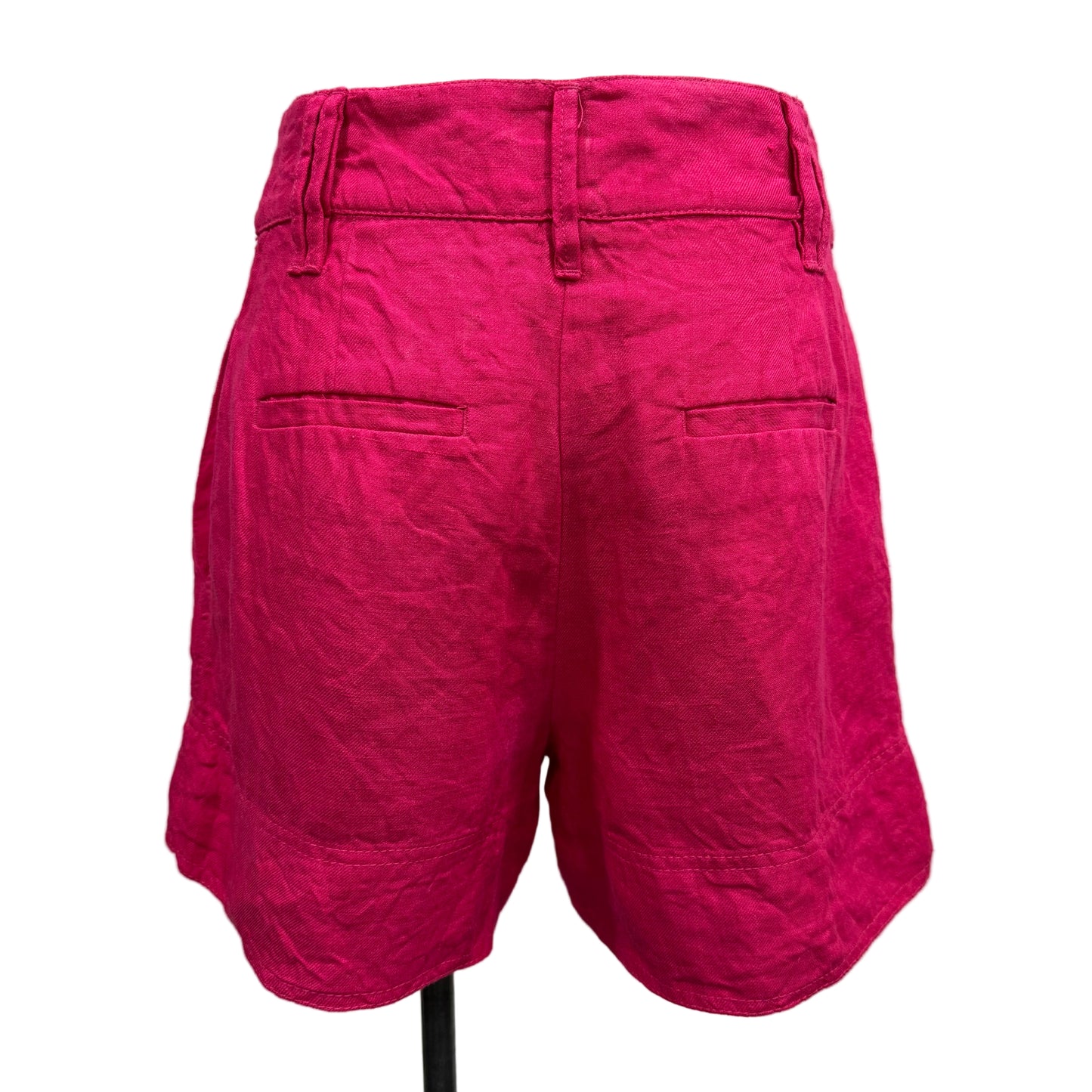 Pink Linen Shorts - Size 8