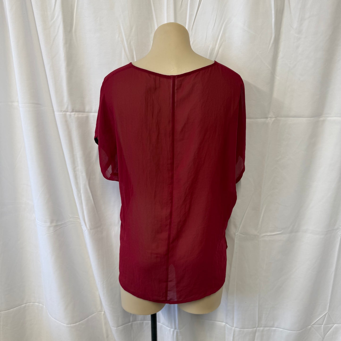 Sheer Red Tee - Size 10