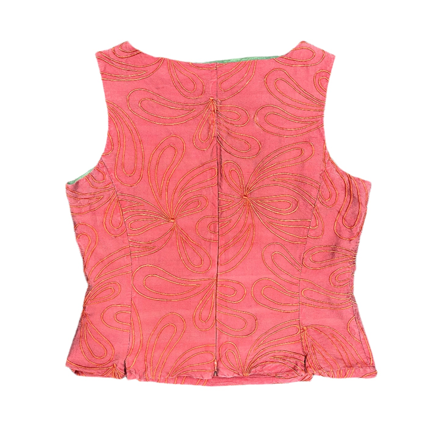Pink Silk Tank - Size 12