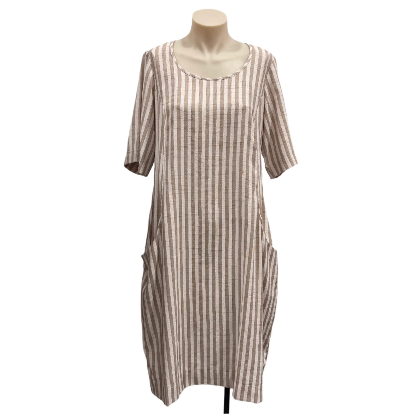 Stripe Dress - Size 8