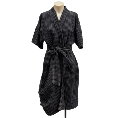 Linen Cooper Dress - Size 8