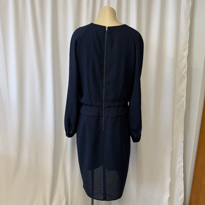 Navy Cooper St Dress - Size 12