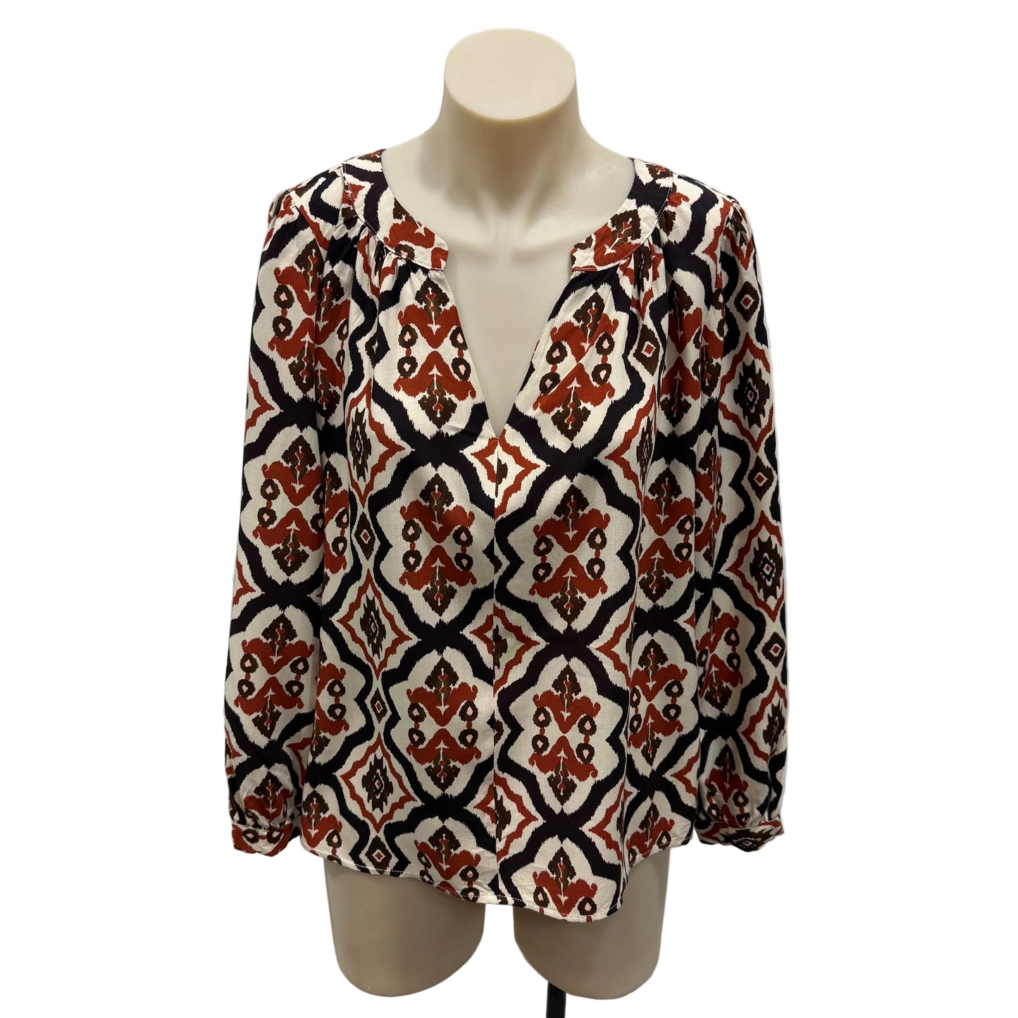 Patterned Blouse - Size S/M