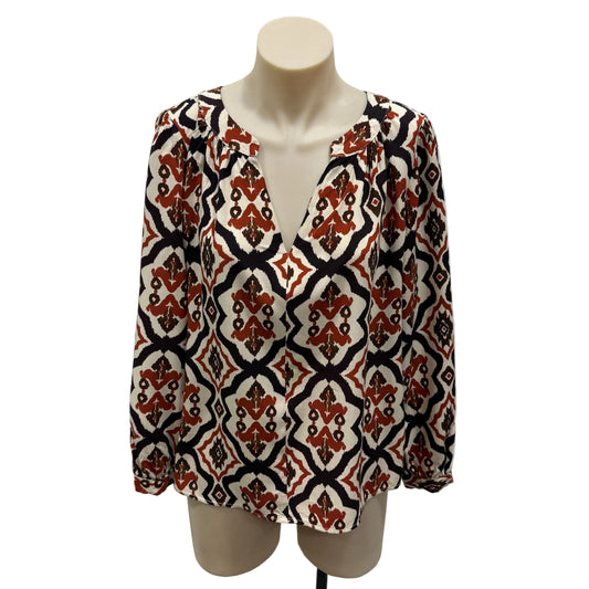 Patterned Blouse - Size S/M