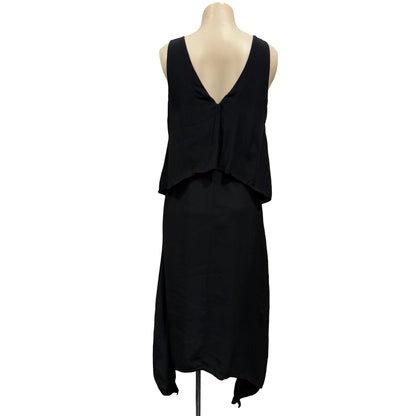 Black Midi Dress - Size 10