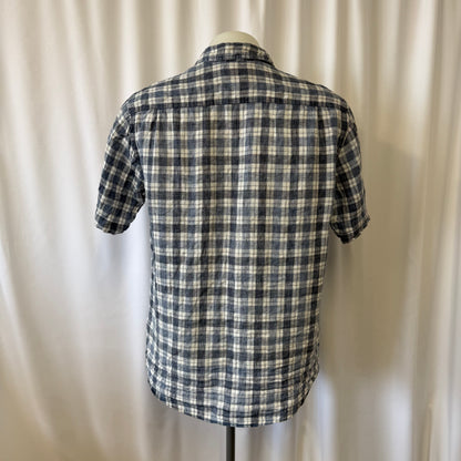 Blue Short Sleeve Shirt - Size M
