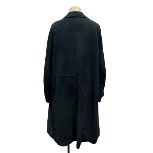 Vintage Leather Coat - Size 10