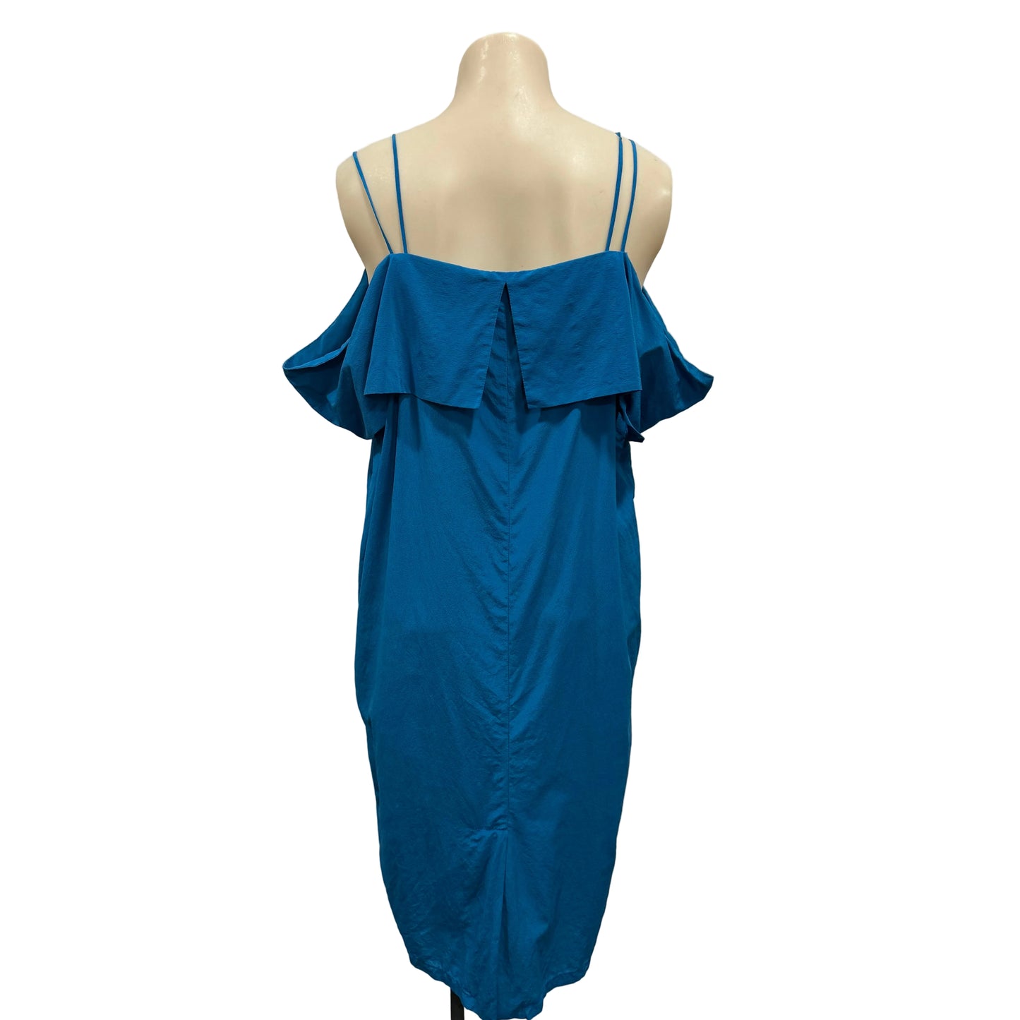 Blue Silk Dress - Size 10/12
