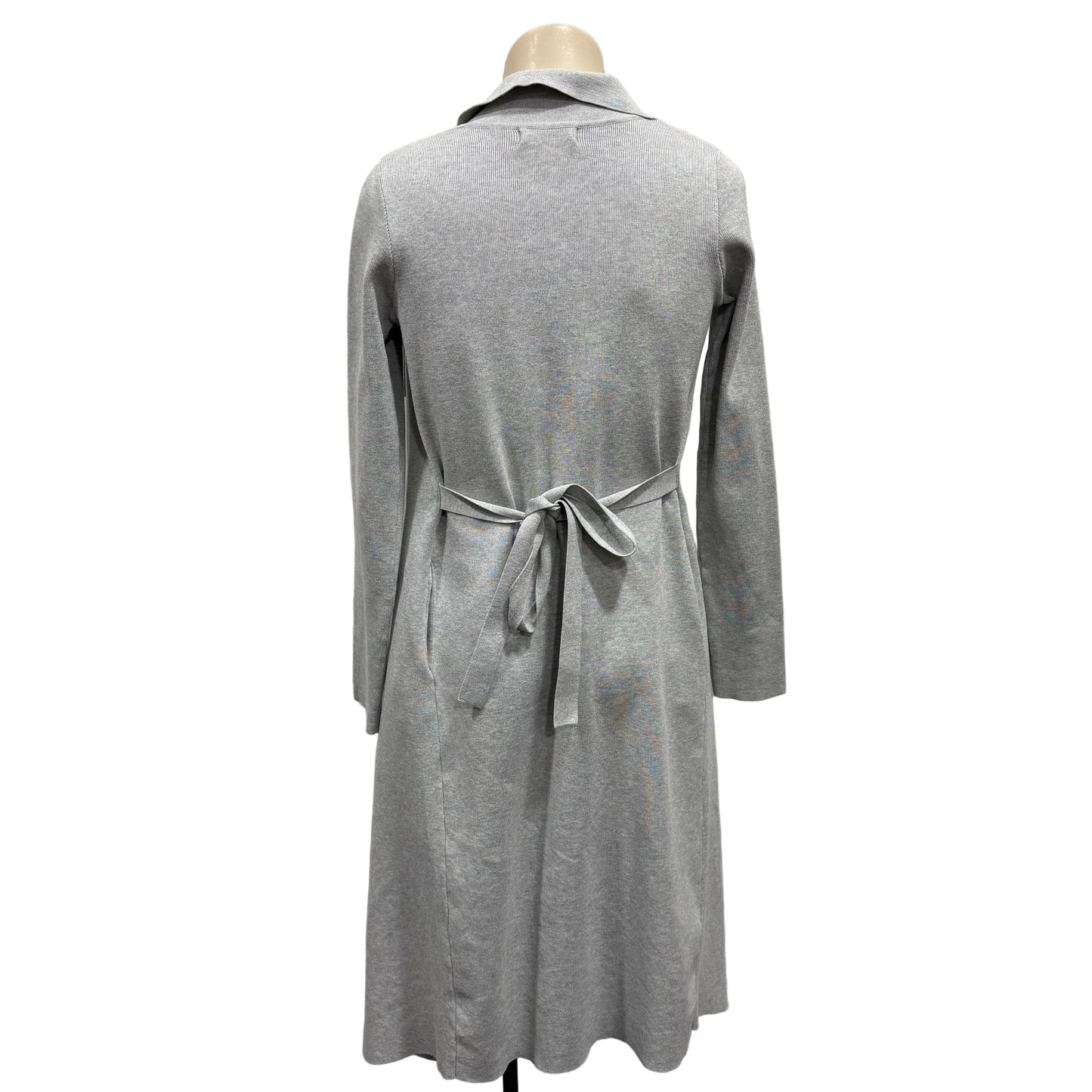 Grey Knit Cardigan- Size 8
